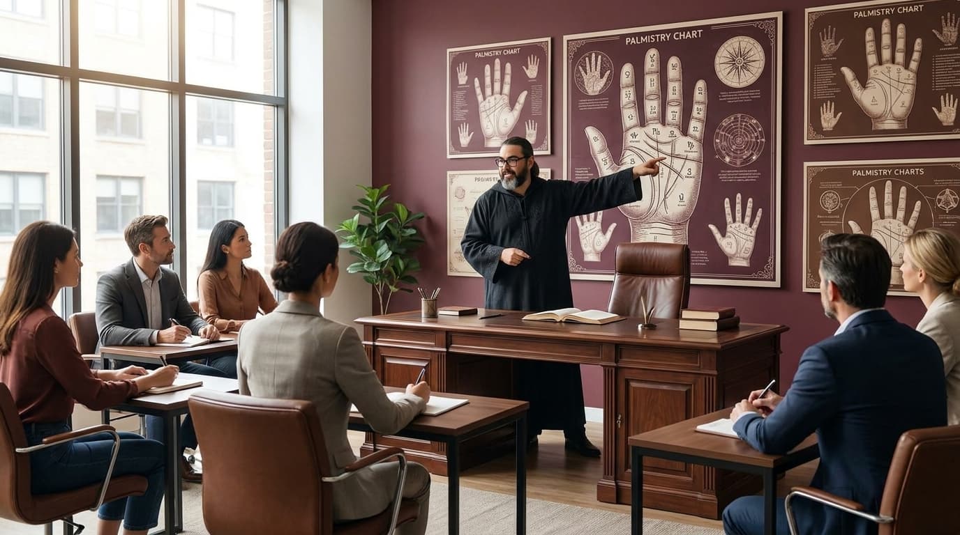 Curso a medida para dominar la quiromancia
